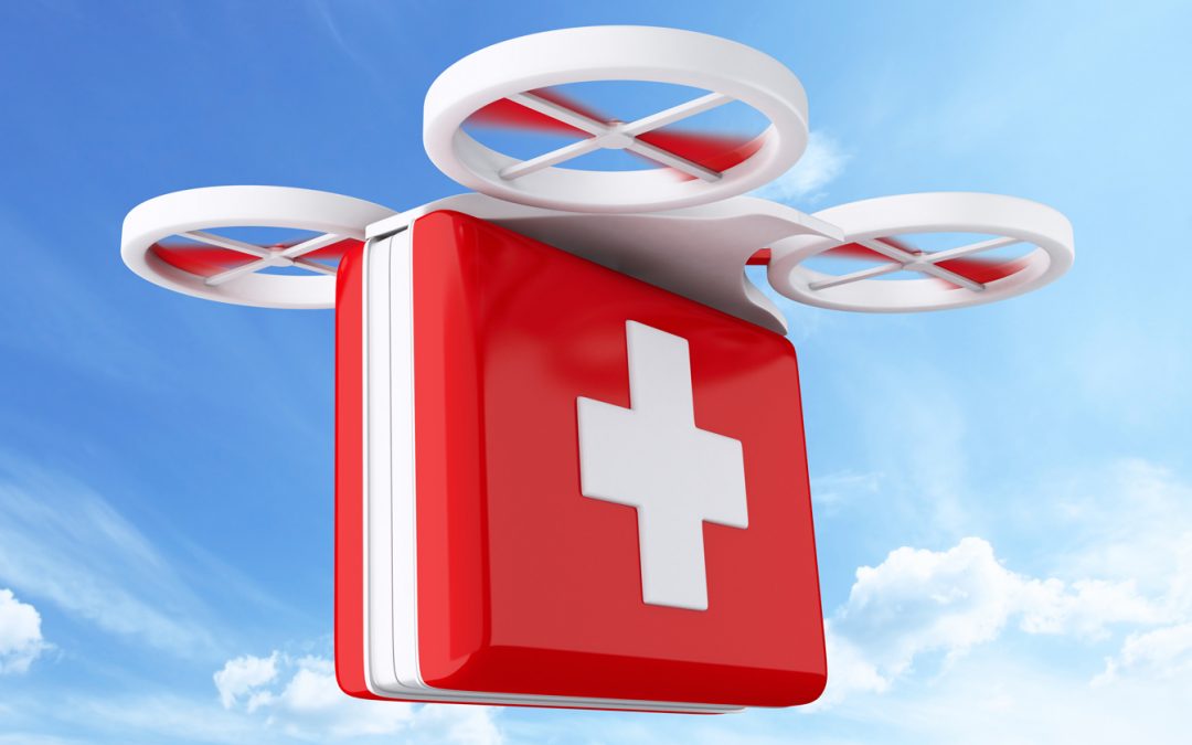 Joven fabrica un dron de icopor para entrega de medicinas